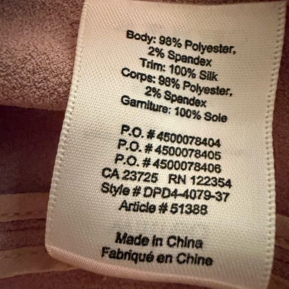 Aritzia Wilfred Light Pink Women's Blazer - Picture 10 of 10